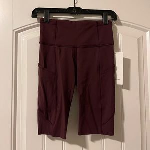 Lululemon NWT Fast & Free High Rise Short 10”